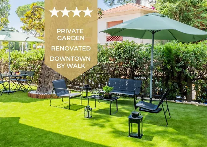 Garden-Level Apartment 10-Min On Foot To City Center