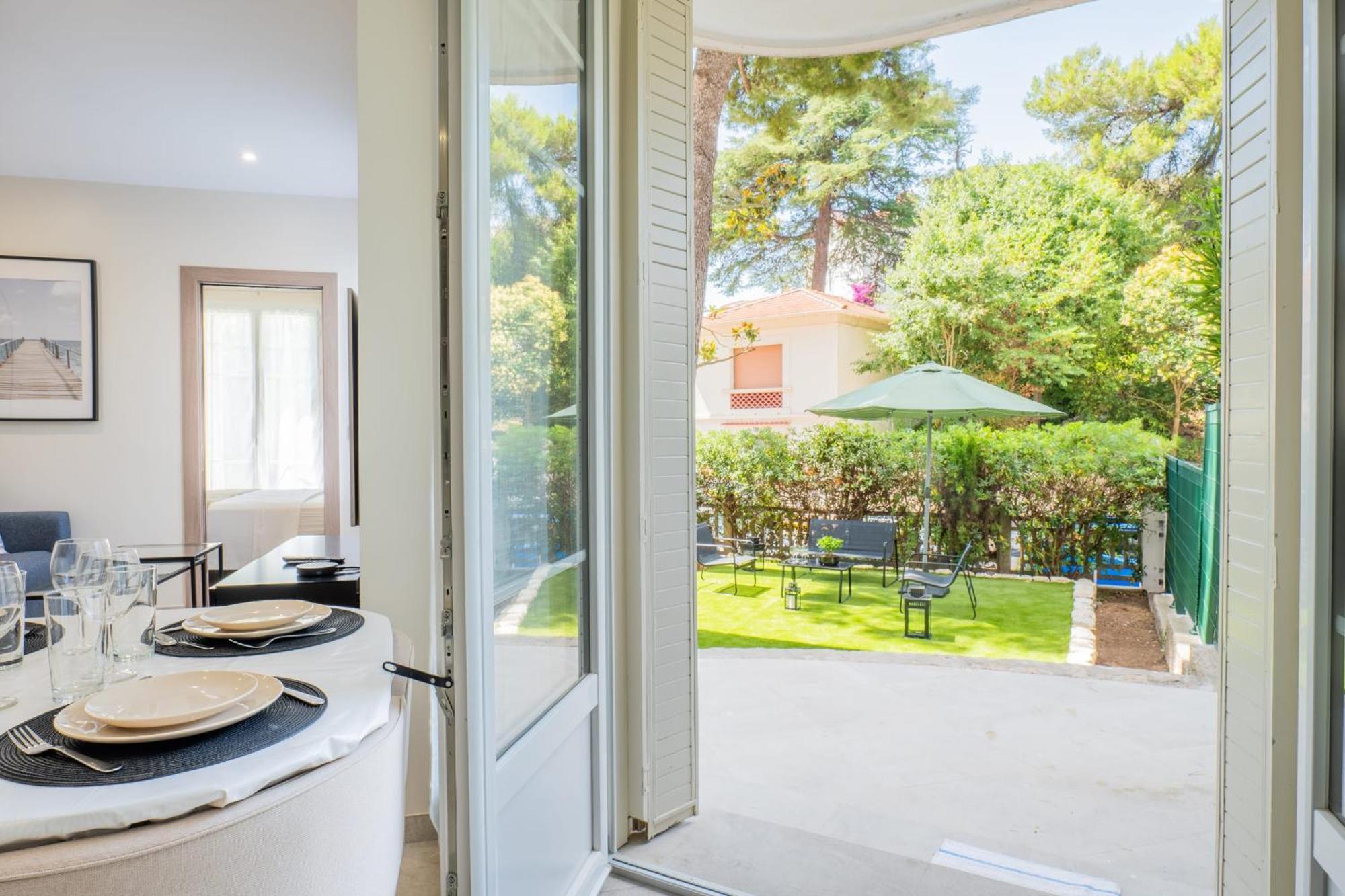 Garden-level 10-min On Foot To Center * Cannes